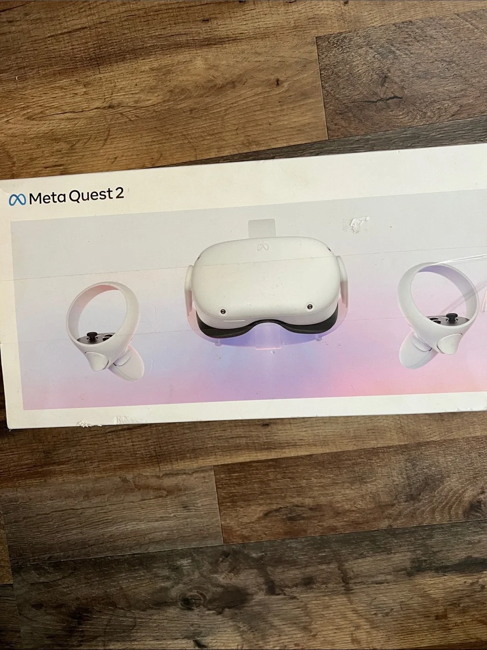 Meta Quest 2 Standalone VR Headset with White Controllers